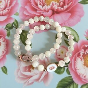 8mm Pink Calcite bracelet 🩷